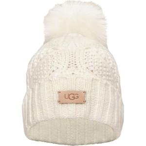 UGG Women’s Cable Pom Beanie(Nimbus 2)