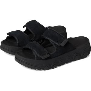 UGG Women’s Captrail Strap Slide Flat Sandal(Black)