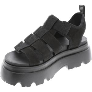 UGG Women’s Cora Fisherman Sandals(Black)