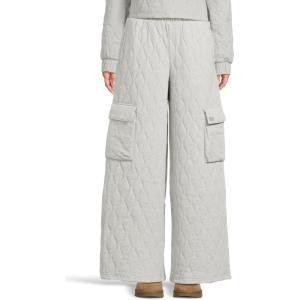 UGG Women’s Dejah Quilted Cargo Pant(Grey Heather)