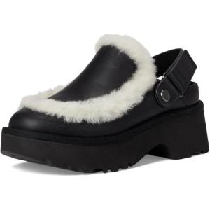 UGG Womens Esmee Leather Clog(Black)