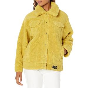 UGG Women’s Frankie Sherpa Trucker Jacket(Sea Kelp)