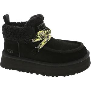 UGG Women’s Funkarra Cabin Cuff Slipper(Black)
