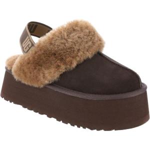 UGG Women’s Funkette Slipper(Burnt Cedar)