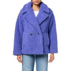 UGG Women’s Gertrude Short Teddy Coat(Lupine)