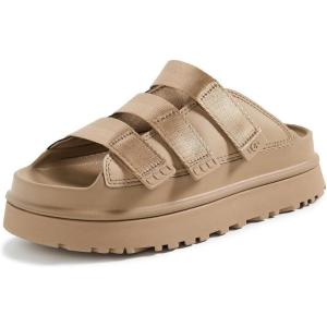 UGG Women’s Goldenglow Slide Sandal(Dark Sand)