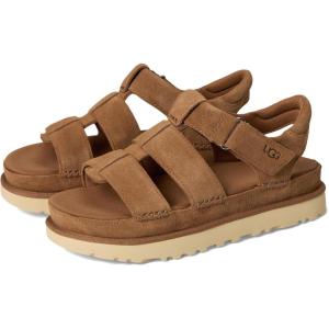 UGG Women’s Goldenstar Strap Fisherman Sandal(Chestnut)