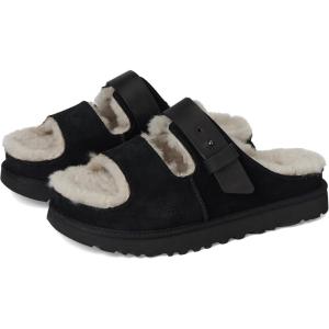UGG Women’s Greenport Strap Slide Sandal(Black)