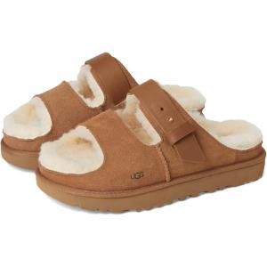 UGG Women’s Greenport Strap Slide Sandal(Chestnut)