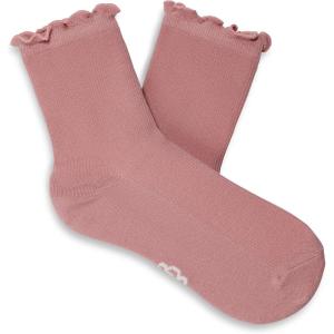 UGG Women’s Karsyn Lettuce Edge Sock(Clay Pink)