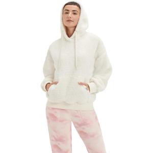 UGG Women’s Loyra Sherpa Hoodie Sweater(Cream)