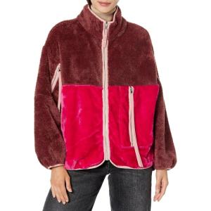 UGG Women’s Marlene Sherpa Jacket II(Cherrywood / Cerise)