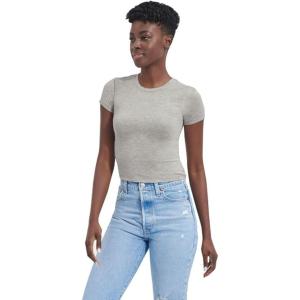 UGG Womens Miriam Baby Tee(Grey Heather)