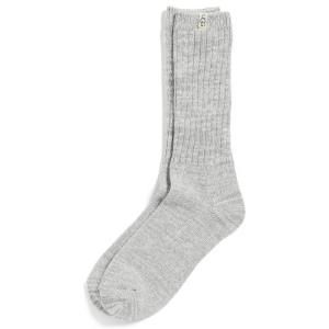 UGG Women’s Rib Knit Slouchy Crew Sock(Seal)