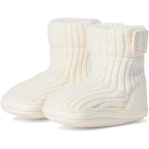 UGG baby-boys Skylar Beanie Gift Set Slipper(Cream)