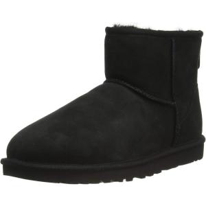UGG mens Classic Mini Boot(Black)