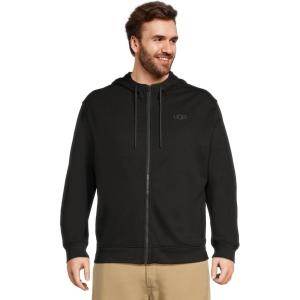 UGG mens Shiloh Full Zip Hoodie(Black)