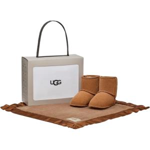 UGG unisex-baby I Baby Classic and Lovey(Chestnut)