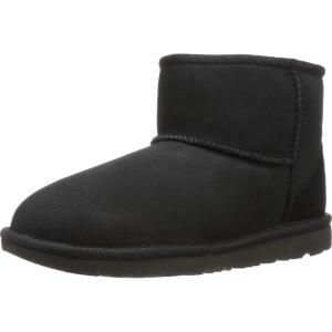 UGG unisex-child Classic Mini Ii(Black)