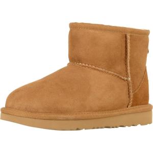 UGG unisex-child Classic Mini Ii(Chestnut)