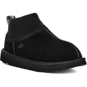 UGG unisex-child K Classic Ultra Stretch Cuff(Black)