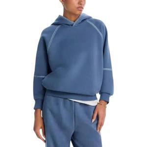 UGG womens Classic Hoodie(Desert Blue)