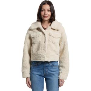 UGG womens Frankie Short Trucker Jacket(Natural Ii)