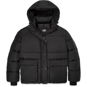 UGG womens Kennedey Puffer Jacket(Black)
