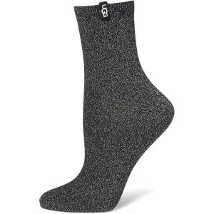 UGG womens Lavinia Shimmer Quarter(Black)