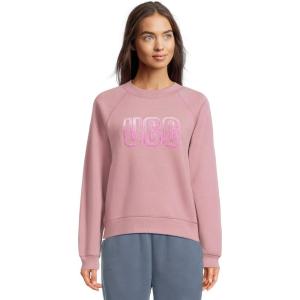 UGG womens Logo Crewneck(Shadow)