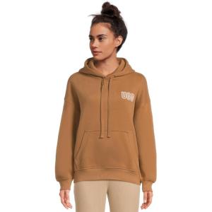 UGG womens Logo Hoodie(Chestnut)
