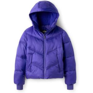 UGG womens Ronney Cropped Puffer Jacket(Lupine)