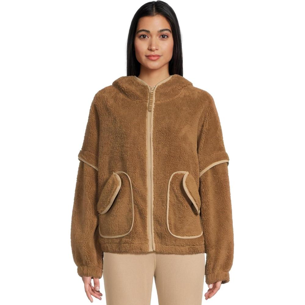 imageUGG Womens Mariella Uggfluff Zip HoodieChestnut