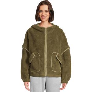 UGG Women’s Mariella Uggfluff Zip Hoodie(Burnt Olive)