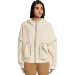 UGG Women’s Mariella Uggfluff Zip Hoodie(Cream)