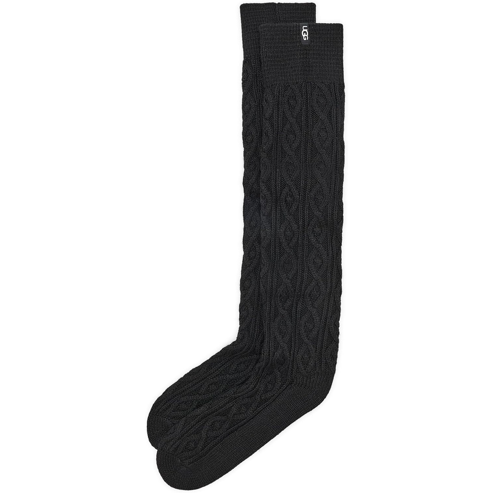 image:imageUGG Womens Rensa Cable Knit Knee HighBlack