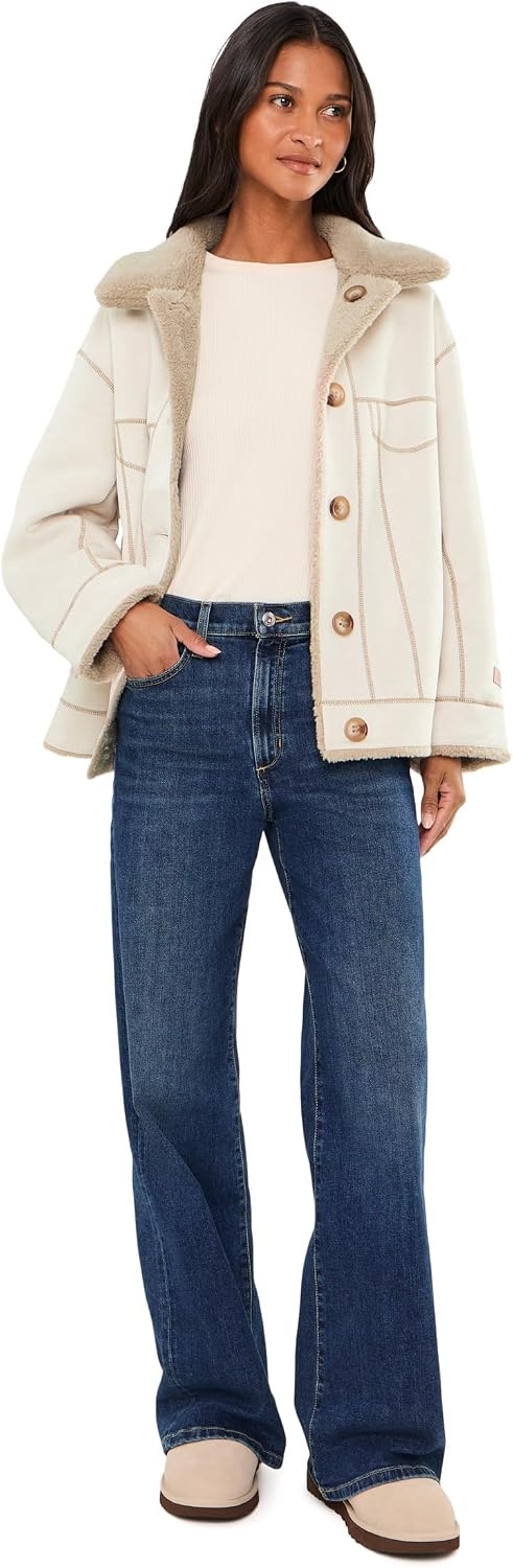 image:imageUGG Womens Frankie Reversible TruckerBluff Oyster