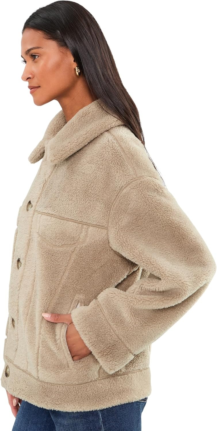 image:imageUGG Womens Frankie Reversible TruckerBluff Oyster