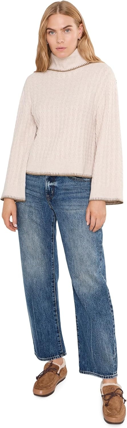 image:imageUGG Womens Rylynn Turtleneck SweaterOatmeal Heather