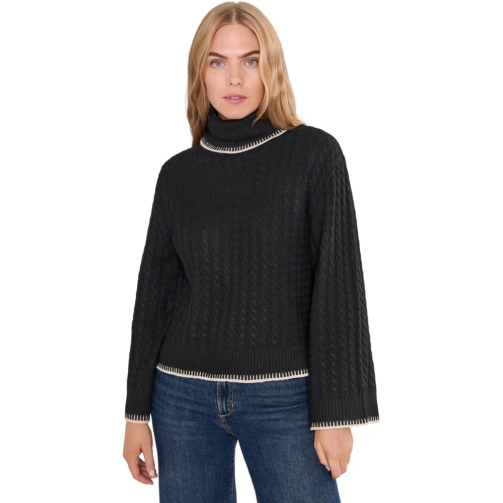 image:imageUGG Womens Rylynn Turtleneck SweaterBlack