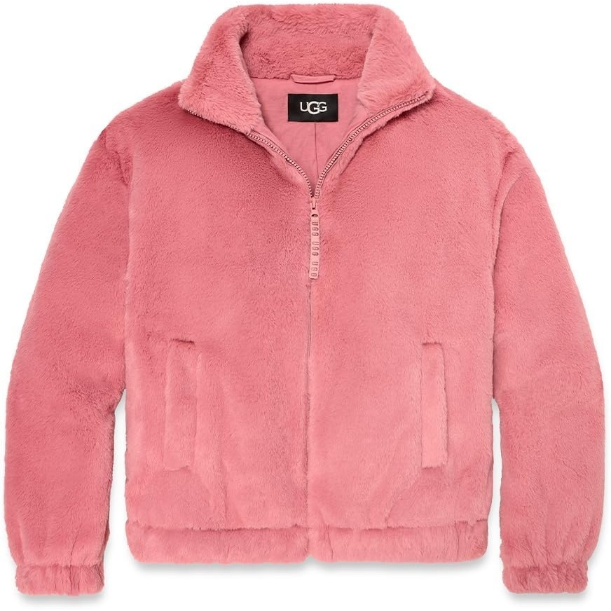 image:imageUGG Womens Tash Faux Fur JacketPink Cedar