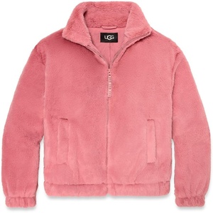 UGG Women’s Tash Faux Fur Jacket(Pink Cedar)