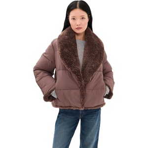 UGG Women’s Wylda Puffer Jacket(Burnt Cedar)