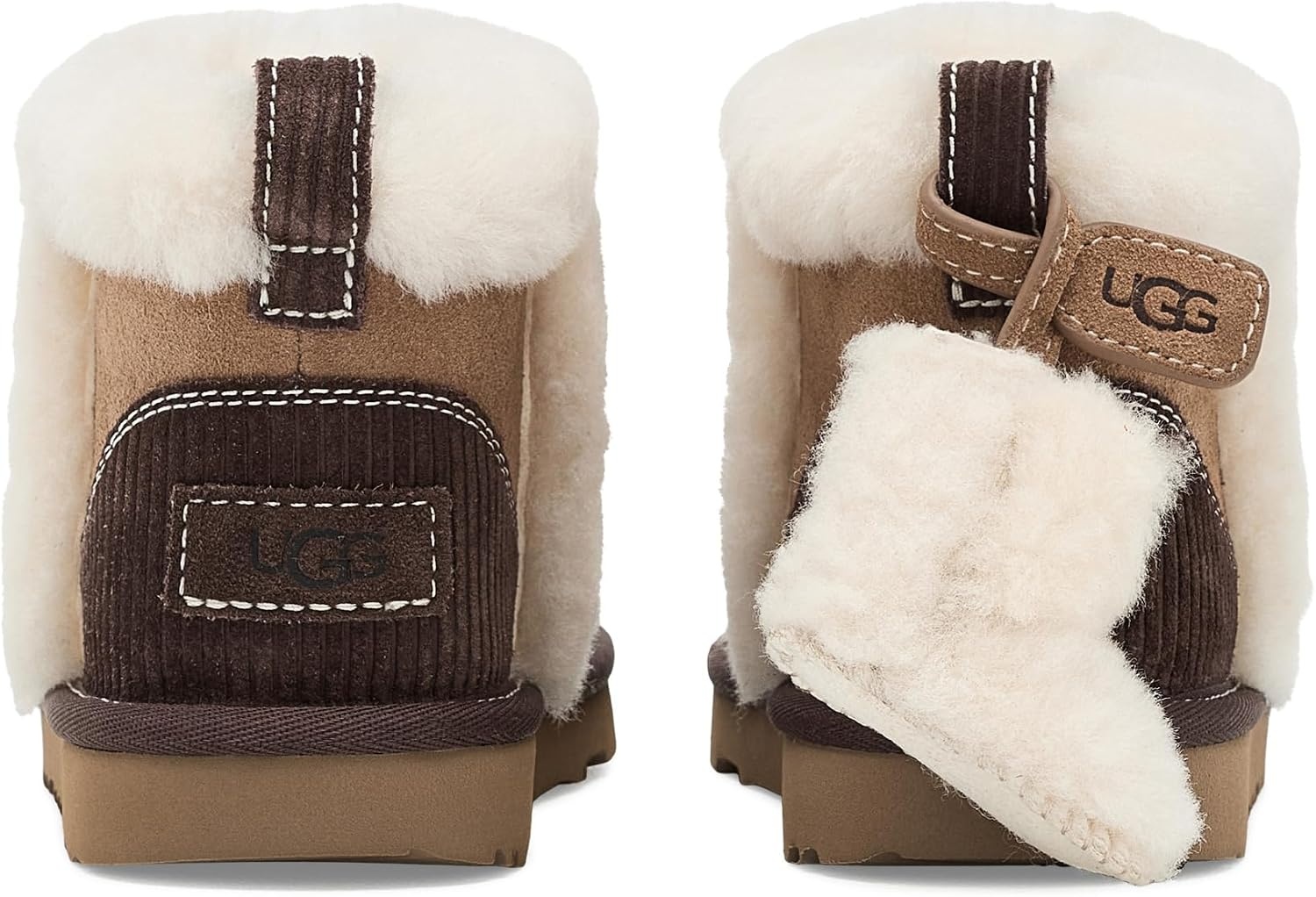 image:imageUGG unisexchild Classic Mini II Heritage Little KidBig KidChestnut