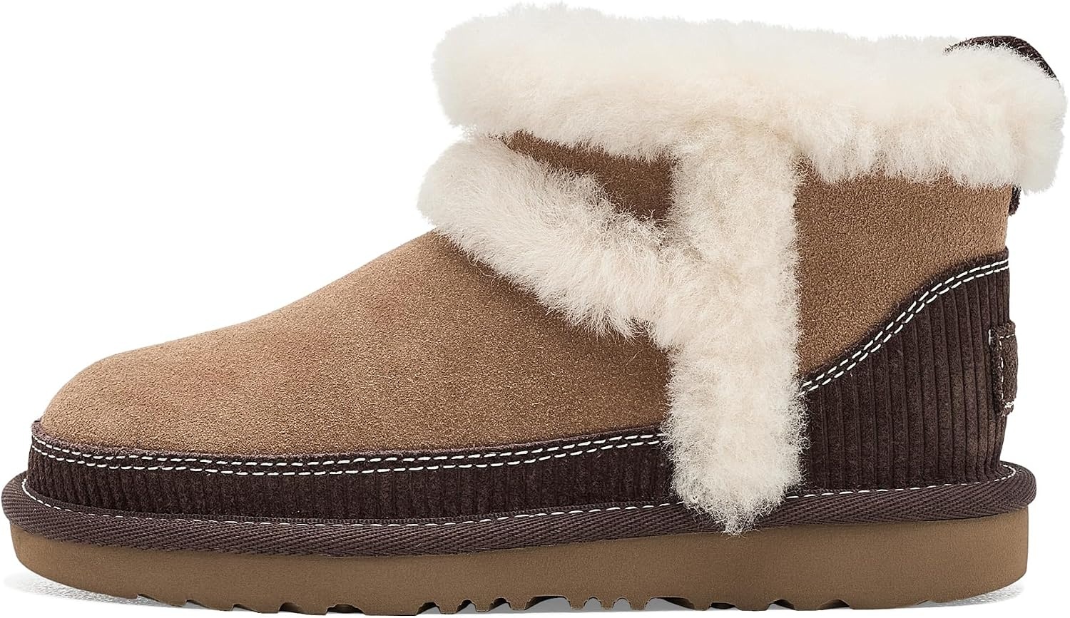 image:imageUGG unisexchild Classic Mini II Heritage Little KidBig KidChestnut