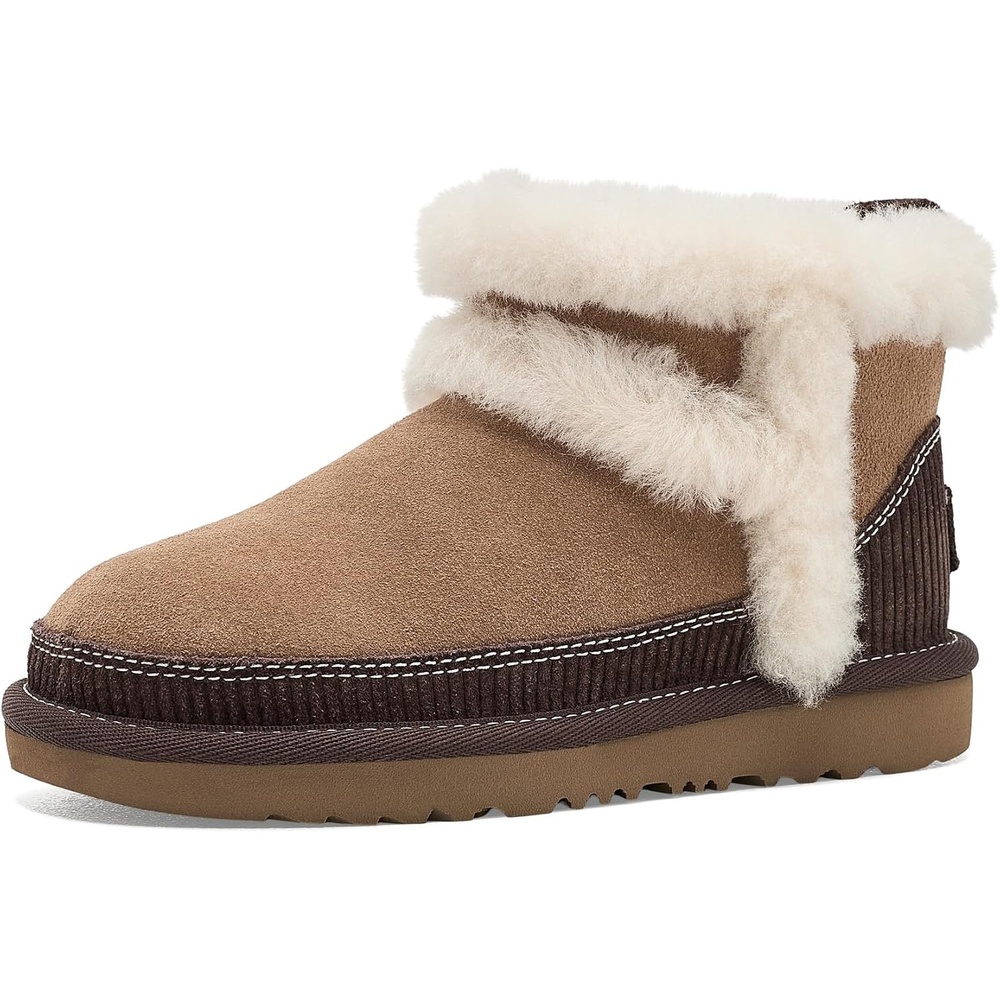 image:imageUGG unisexchild Classic Mini II Heritage Little KidBig KidChestnut