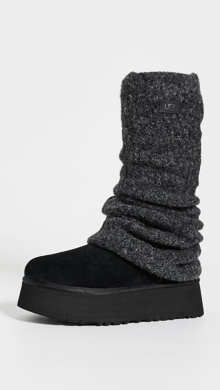 image:imageUGG Womens Classic Mini Dipper LegwarmerBlack
