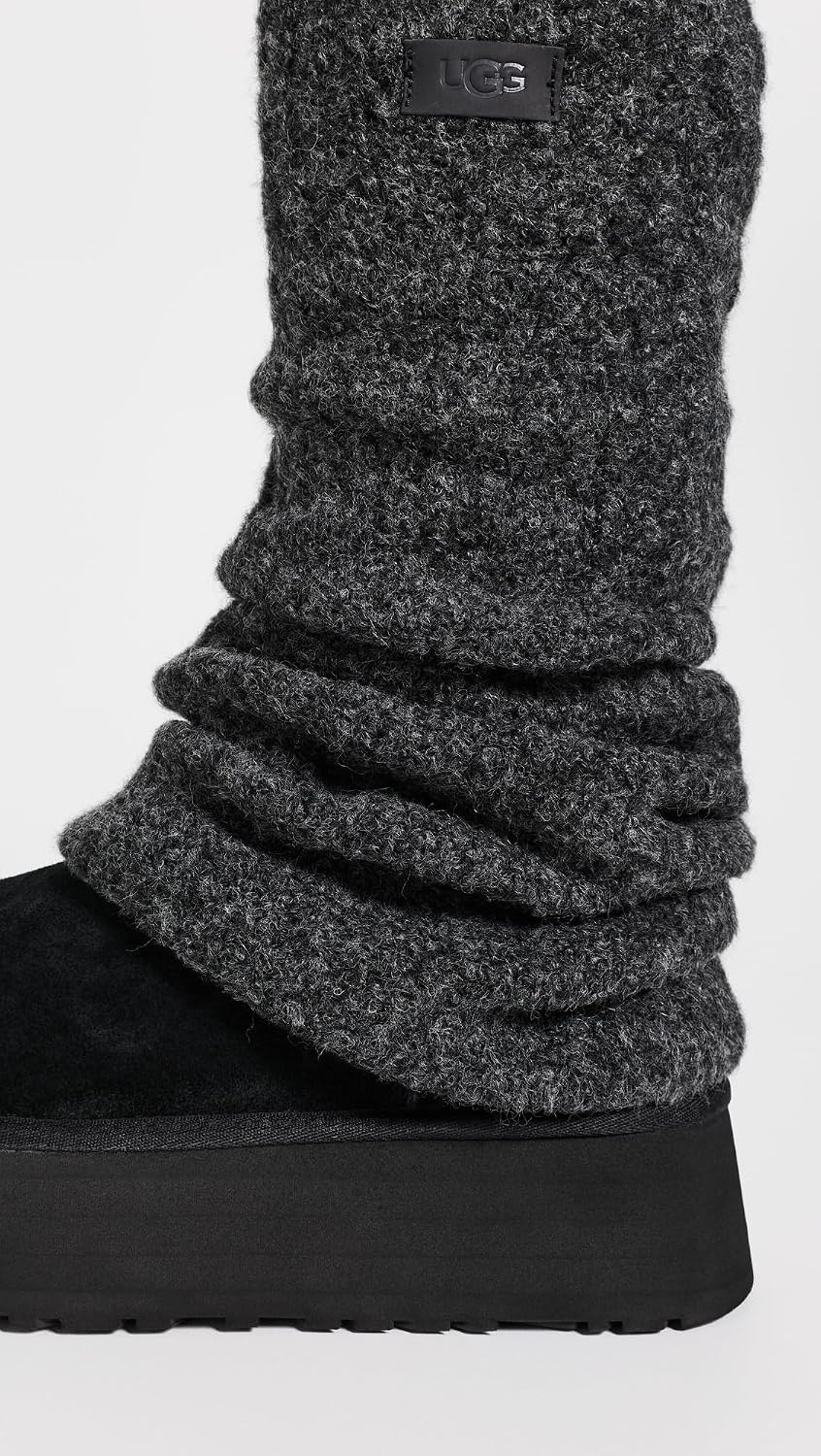 image:imageUGG Womens Classic Mini Dipper LegwarmerBlack