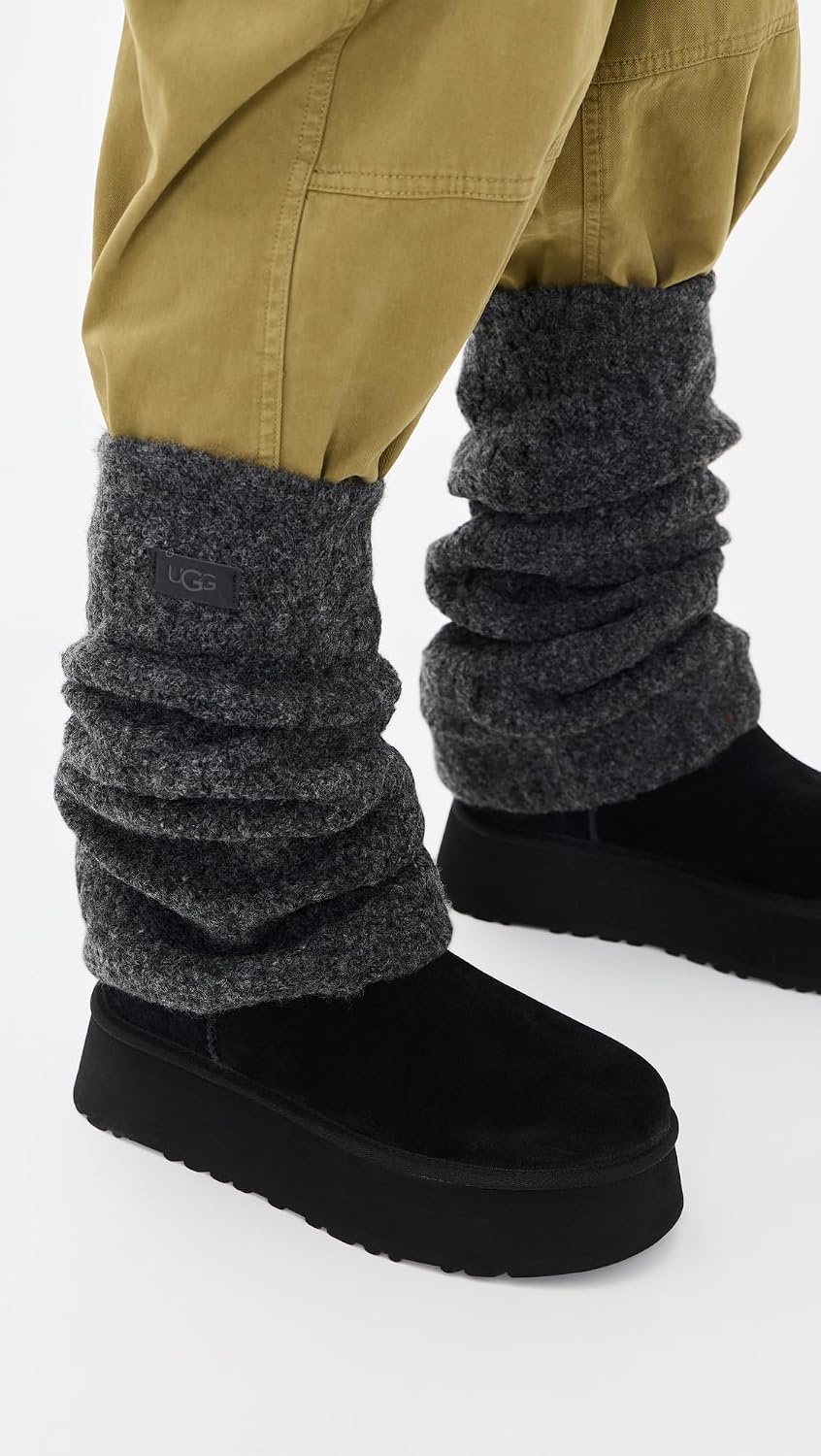 image:imageUGG Womens Classic Mini Dipper LegwarmerBlack