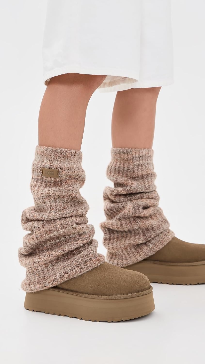 image:imageUGG Womens Classic Mini Dipper LegwarmerLight Bronze